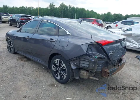 2016 Honda Civic Ex-T из США, поврежденный, VIN 19XFC1F31GE213422